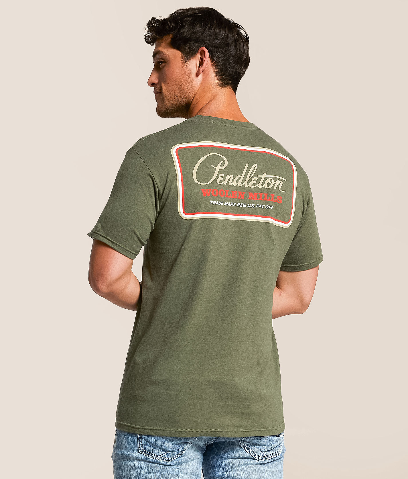 Pendleton Retro Logo T-Shirt - Men's Graphic T-Shirts in Surplus