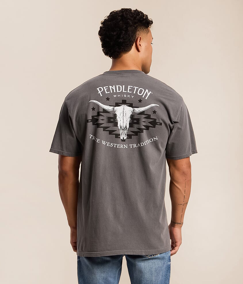 Longhorn Skull Jacquard T-Shirt