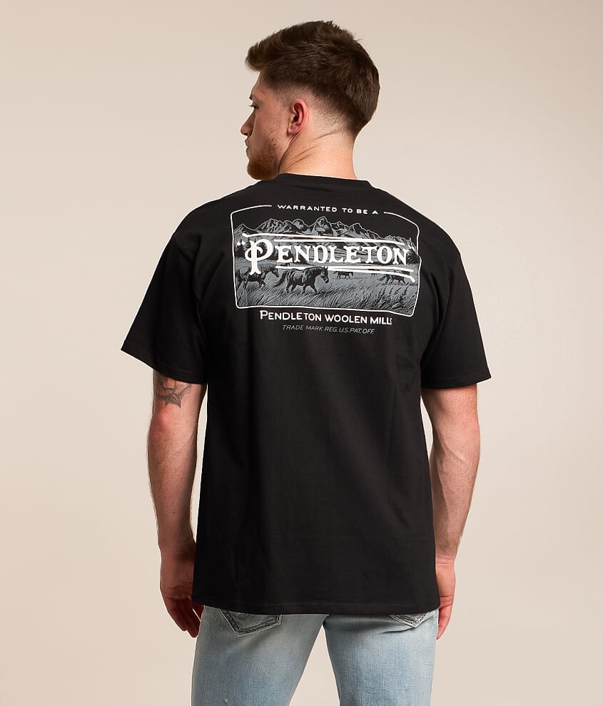 Pendleton Ranch Landscape T-Shirt - Men's Graphic T-Shirts in