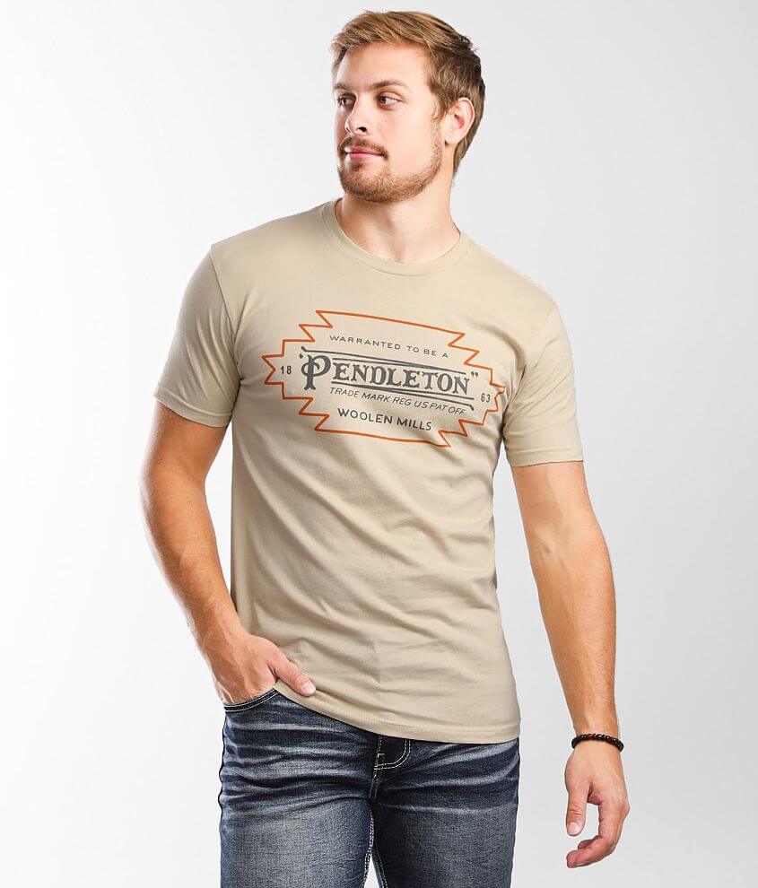 Pendleton Mens Short Sleeve Crew Neck Prairie Rush Hour T-Shirt