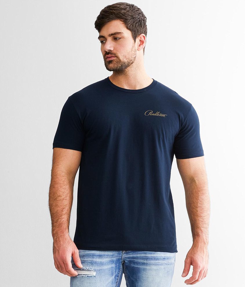 Pendleton Chief Joseph T-Shirt - Men's T-Shirts in Midnight Navy | Buckle