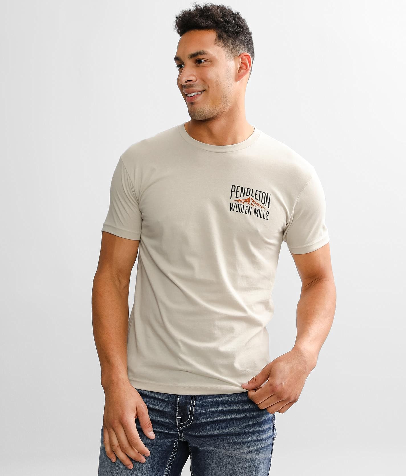 White woolen t store shirt