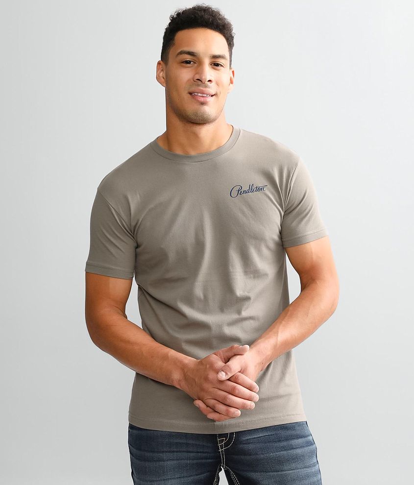 Pendleton Harding T-Shirt - Men's T-Shirts in Warm Grey | Buckle