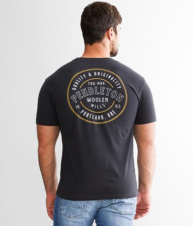 Pendleton Rope Stamp T-Shirt BACK