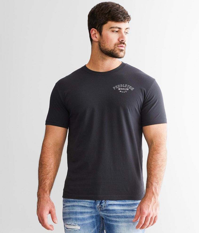 Pendleton Rope Stamp T-Shirt - Men's T-Shirts in Graphite Black | Buckle