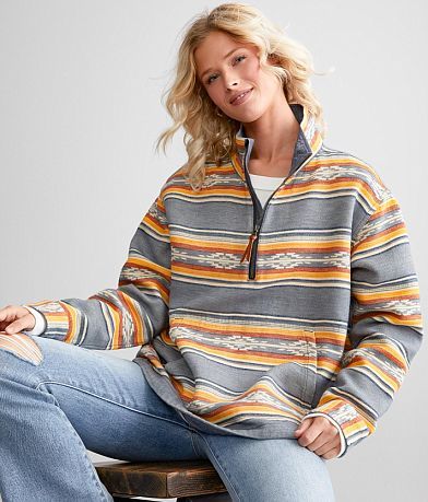 Pendleton Quarter Zip Pullover full left side view