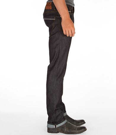 People For Peace Slim Selvage Jean full right side view