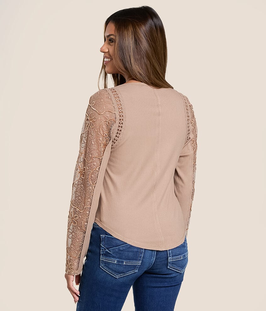 Pieced Crochet Top - thumbnail 2
