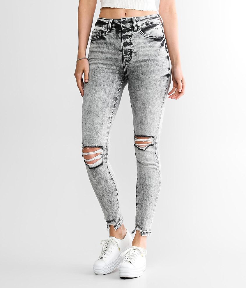 BKE Billie Ankle Skinny Stretch Cuffed Jean front view