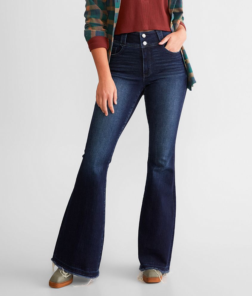 BKE Parker Super Flare Stretch Jean front view