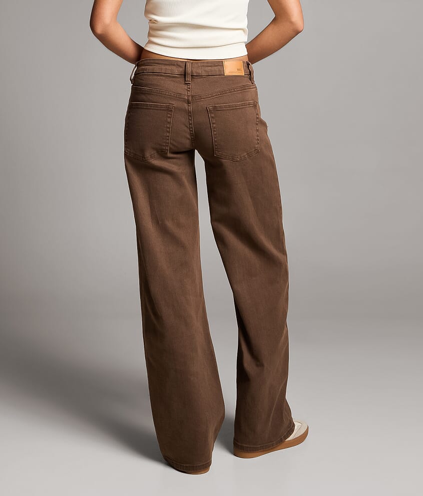 Taylor Low Slung Wide Leg Stretch Jean - thumbnail 4