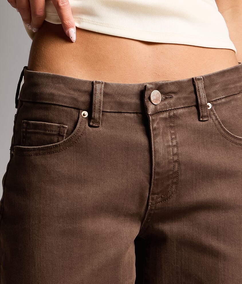 Taylor Low Slung Wide Leg Stretch Jean - thumbnail 6