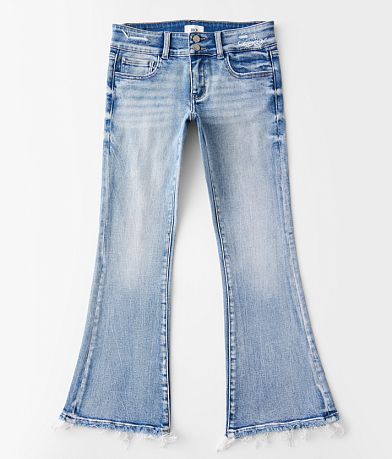 BKE Girls - Mini Gabby Flare Stretch Jean front view