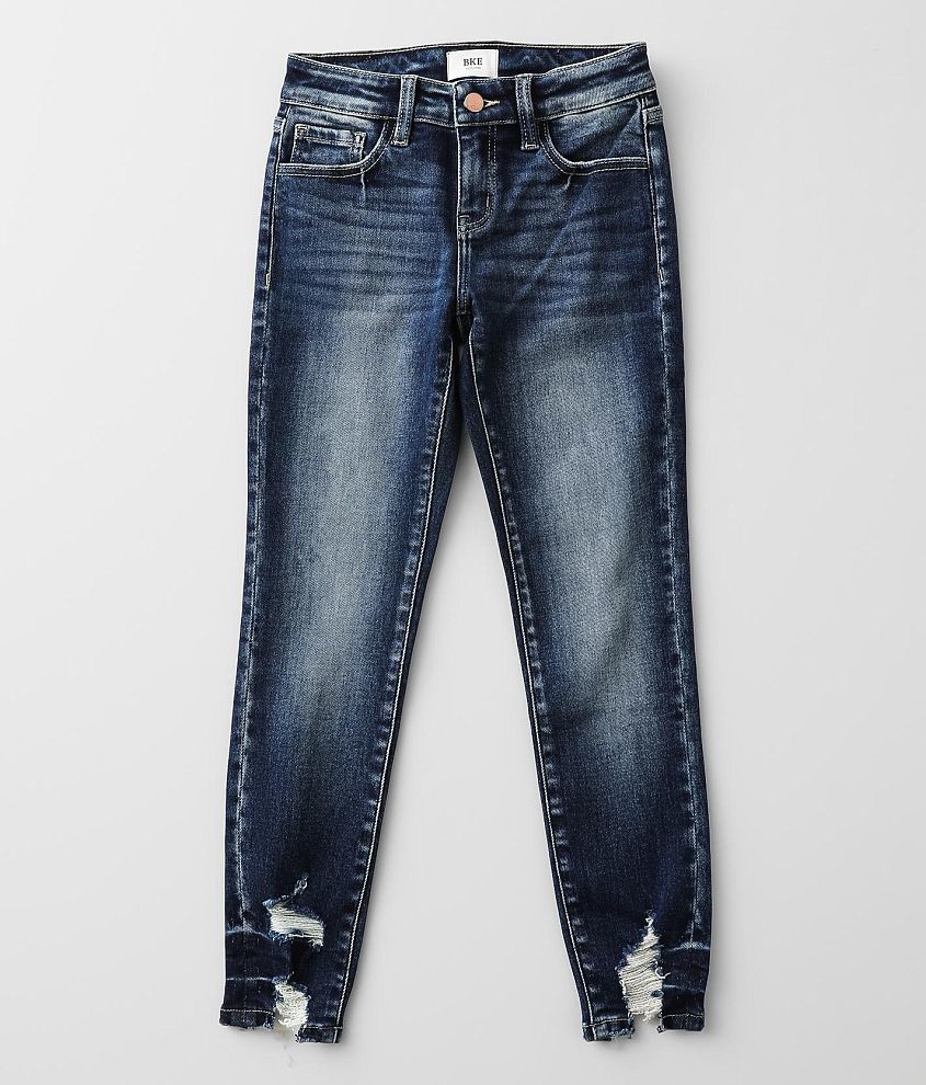 Girls - BKE Mid-Rise Ankle Skinny Stretch Jean front view