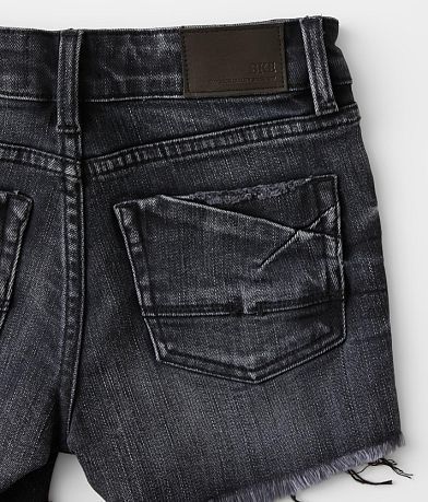 BKE Girls - Mid-Rise Stretch Short back pocket view