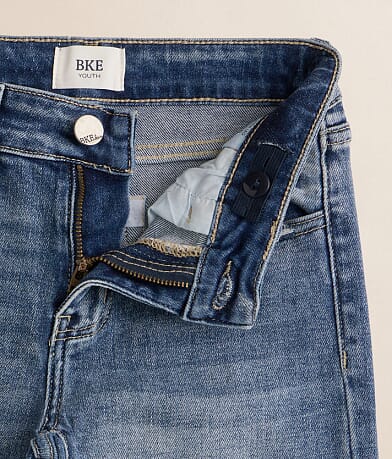 Girls - Mini Billie Wide Leg Stretch Cuffed Jean thumbnail 4