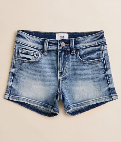 BKE Girls - Mid-Rise Stretch Short front view