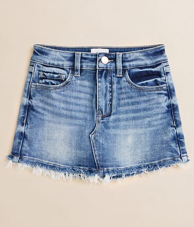 BKE Girls - Denim Skort front view