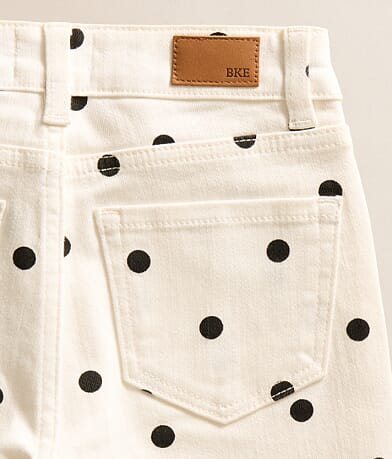 Girls - Mini Billie Polka Dot Wide Leg Stretch Jean thumbnail 3