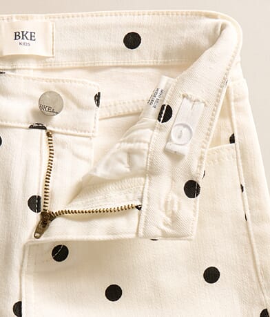 Girls - Mini Billie Polka Dot Wide Leg Stretch Jean thumbnail 4