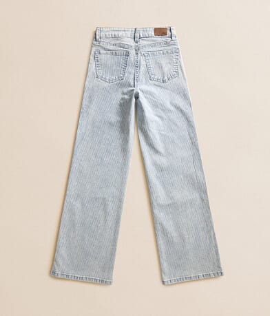 Girls - Mini Billie Pinstripe Wide Leg Stretch Jean thumbnail 2