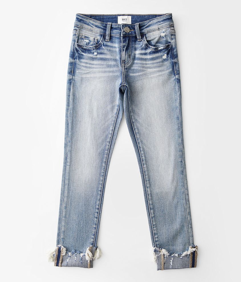 Girls - BKE Mid-Rise Ankle Skinny Stretch Jean front view