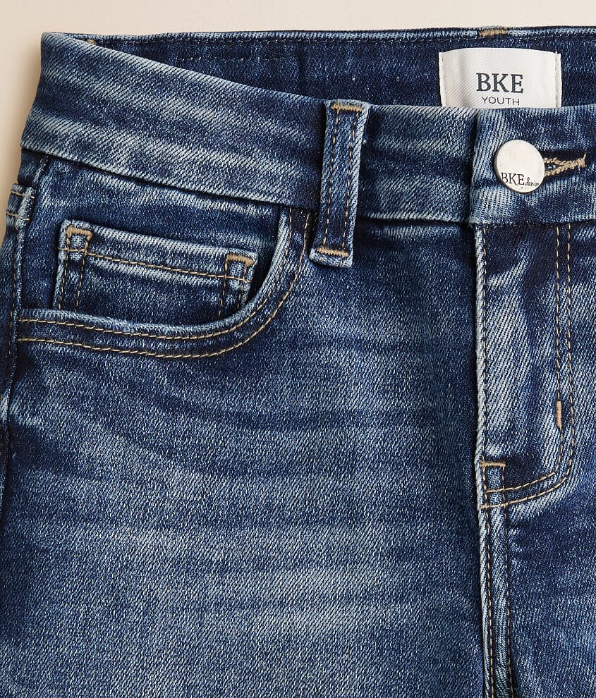 Girls - Mini Andi Cropped Straight Stretch Cuffed Jean