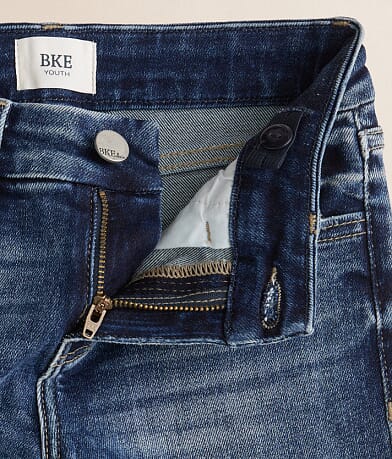 Girls - Mini Andi Cropped Straight Stretch Cuffed Jean thumbnail 6