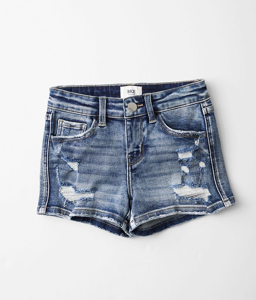 Girls - BKE Mid-Rise Stretch Short front view