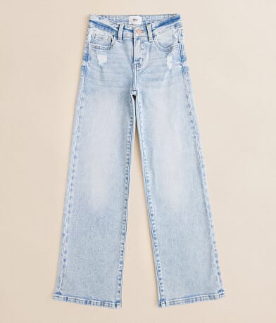 BKE Girls - Mini Billie Wide Leg Stretch Jean front view