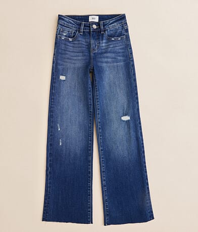 BKE Girls - Mini Billie Wide Leg Stretch Jean front view