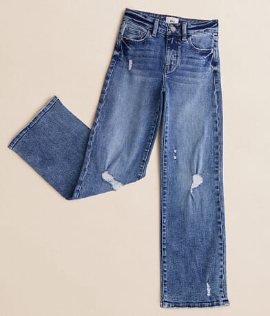 BKE Girls - Mini Billie Wide Leg Stretch Jean front view