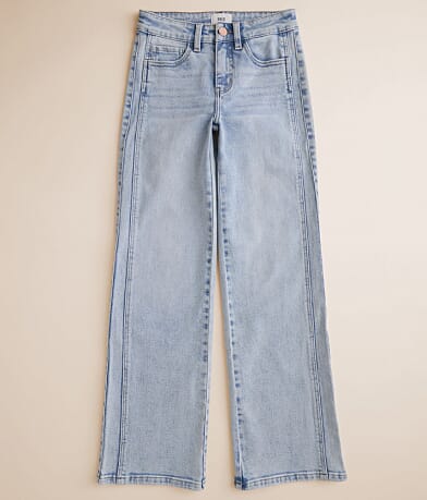 BKE Girls - Mini Billie Wide Leg Stretch Jean front view