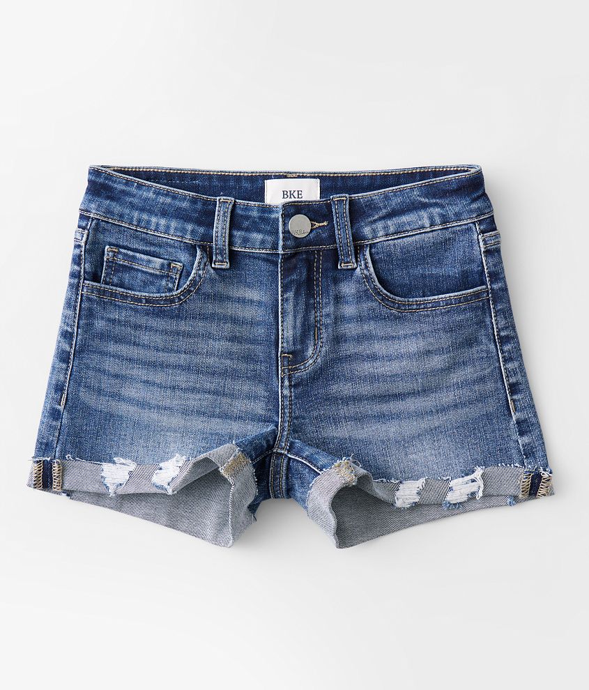 Girls - BKE Mid-Rise Stretch Short front view