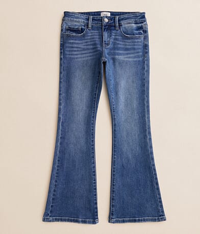 BKE Girls - Mini Gabby Flare Stretch Jean front view