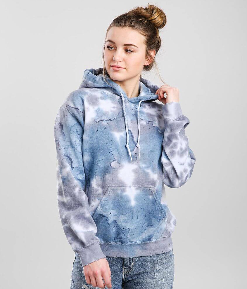 Oversized tie dye hoodie hot sale women's