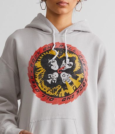 PHILCOS KISS Rock &amp; Roll Hooded Band Sweatshirt misc detail 1 view