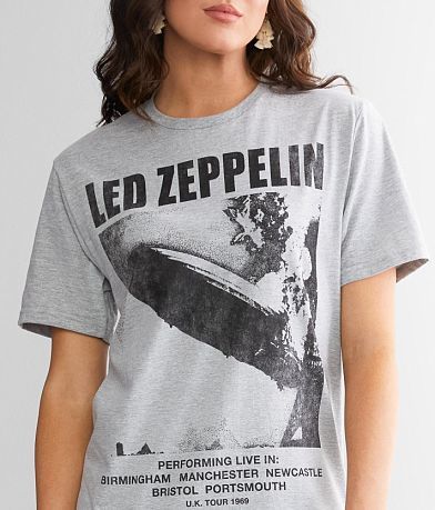 PHILCOS Led Zeppelin U.K. Tour 1969 Band T-Shirt MISC_DETAIL_1