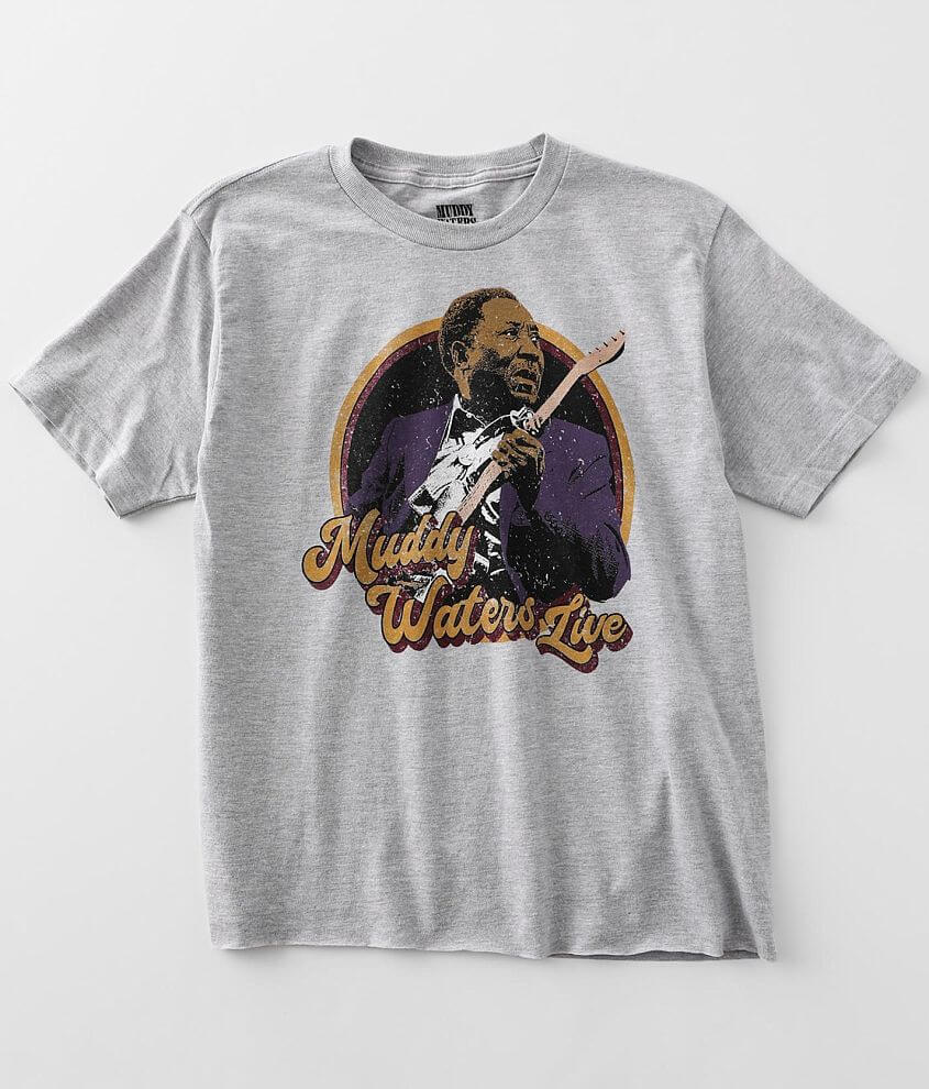Muddy Waters Live Band T-Shirt front view