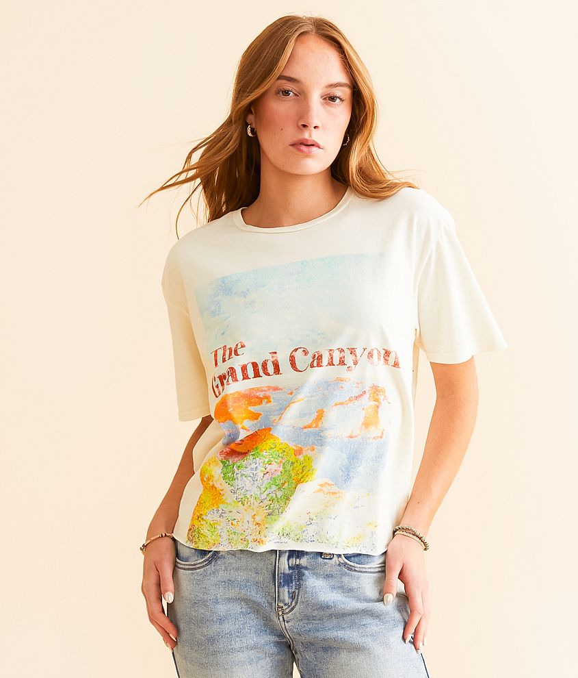 PHILCOS Grand Canyon Cropped T-Shirt front view