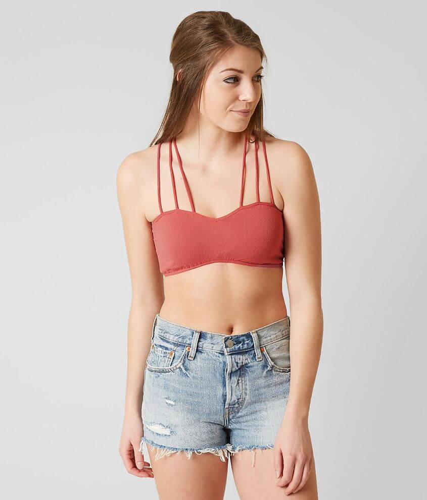 BKE Strappy Bralette front view