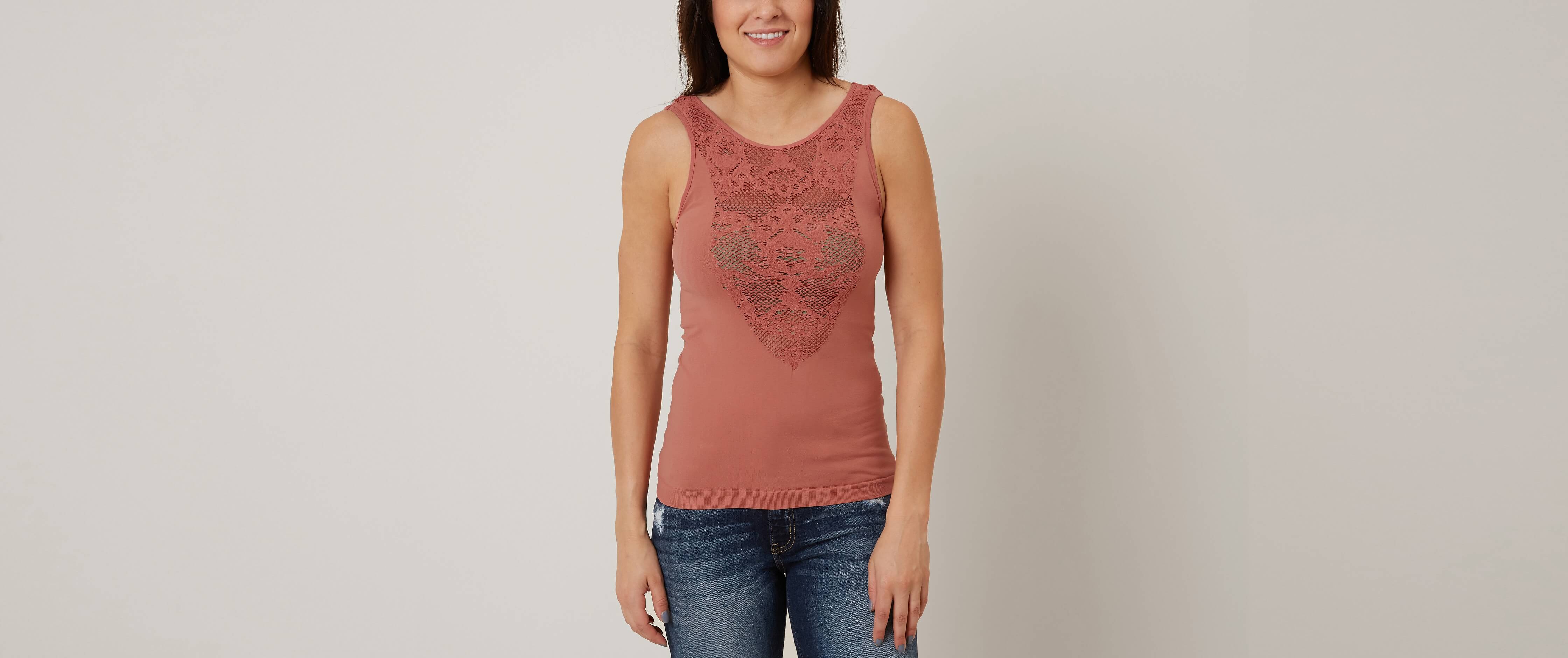 BKE Laser Cut Tank Top