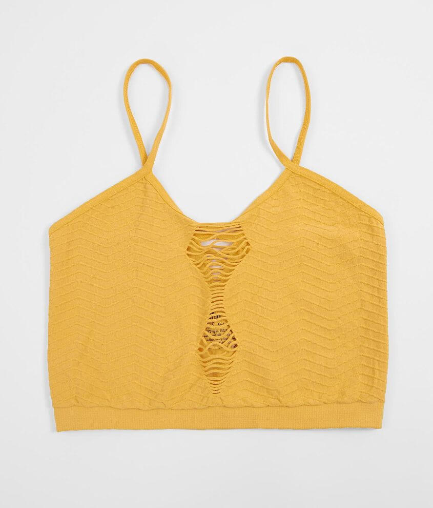Willow &#38; Root Laser Cut Bralette front view