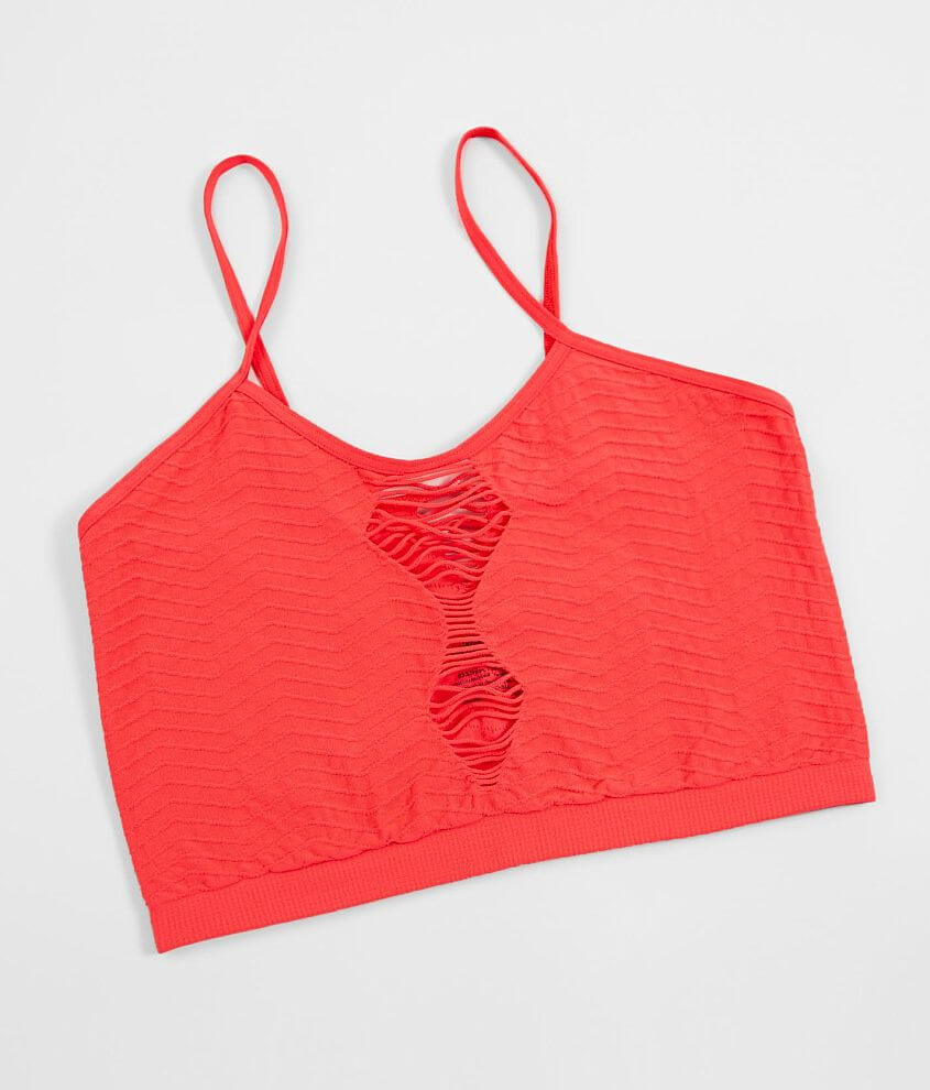 Willow &#38; Root Laser Cut Bralette front view