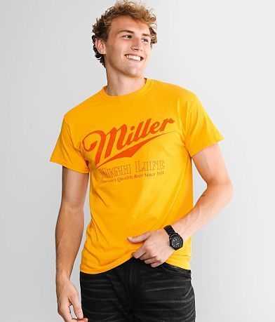 Junkfood Miller® High Life Beer T-Shirt front view