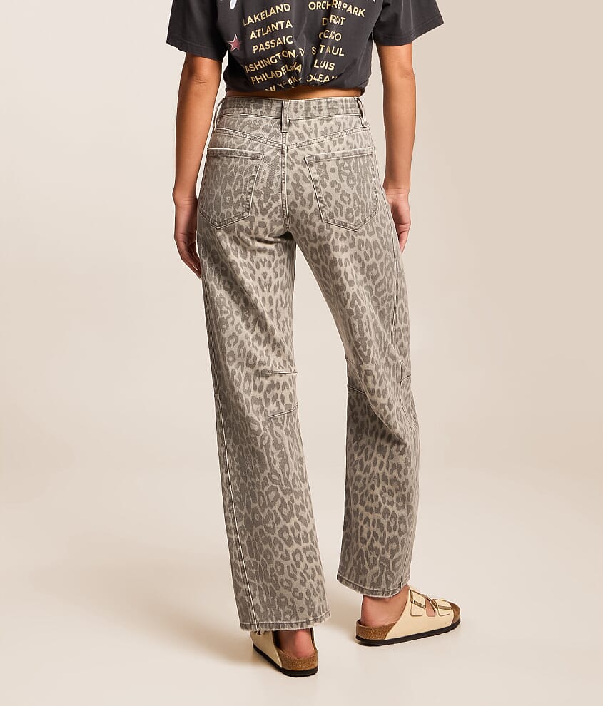 Kate Leopard Barrel Stretch Jean