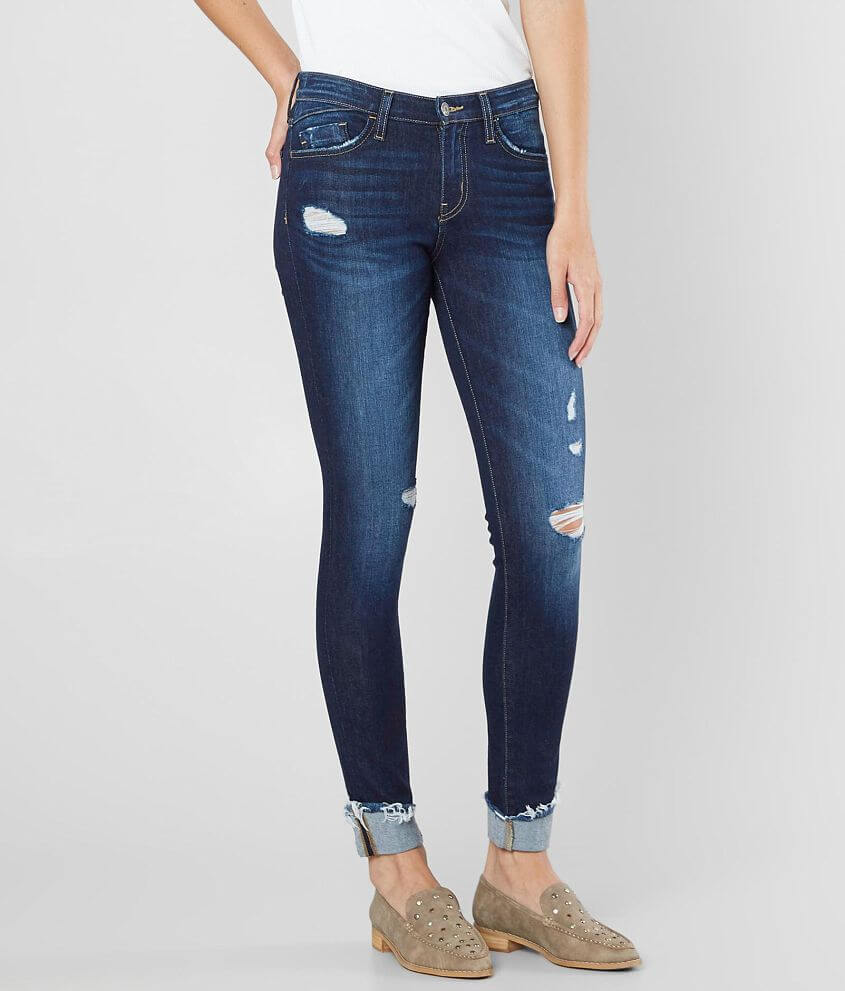 Bridge by GLY Mid-Rise Ankle Skinny Stretch Jean front view