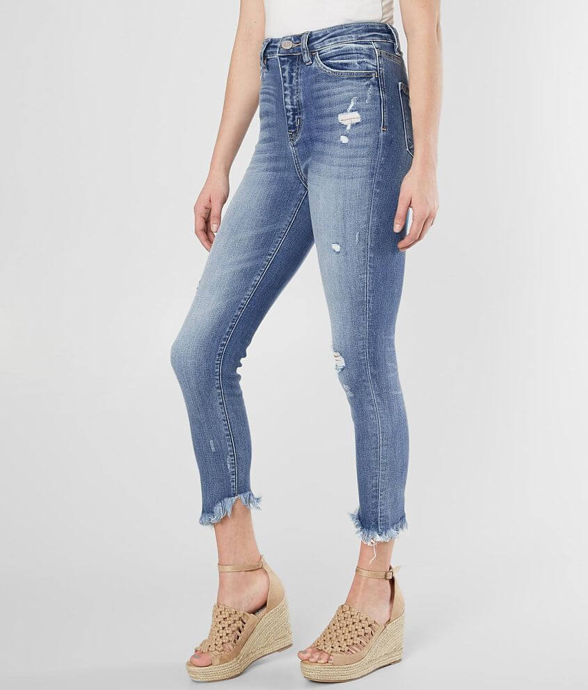 Bridge by GLY Ultra High Rise Ankle Skinny Jean front view