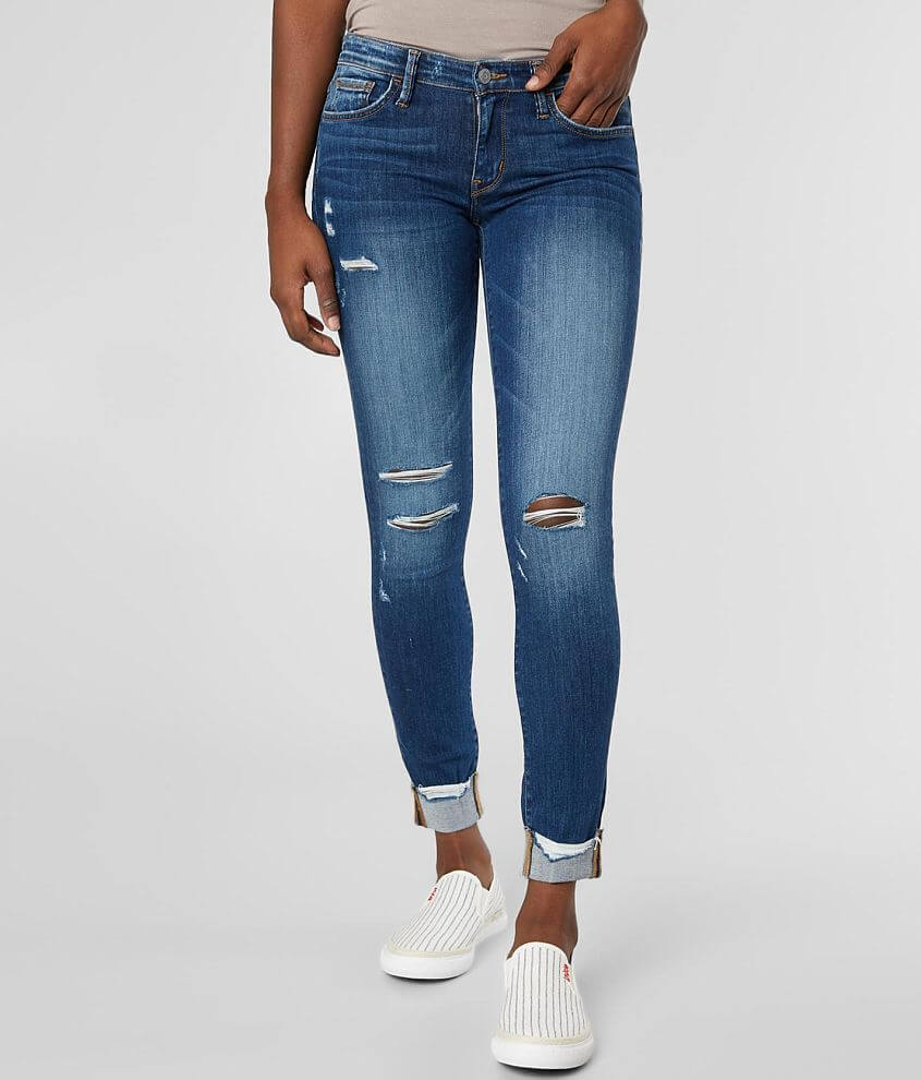 Bridge by GLY Low Rise Ankle Skinny Stretch Jean front view