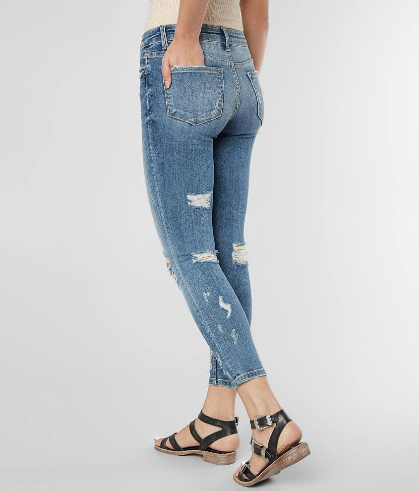 Bridge by GLY Mid-Rise Ankle Skinny Stretch Jean front view